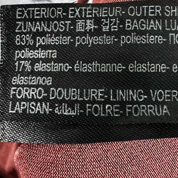 Zara One Piece Swimsuit Womens S Brown Cut Out Open Side Tie Minimalist Earthy - Picture 6 of 6